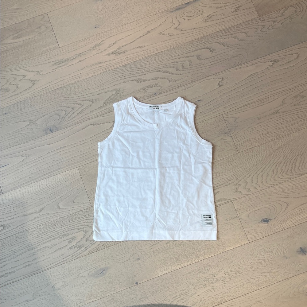 Anya Hindmarch White Kids Tank Top